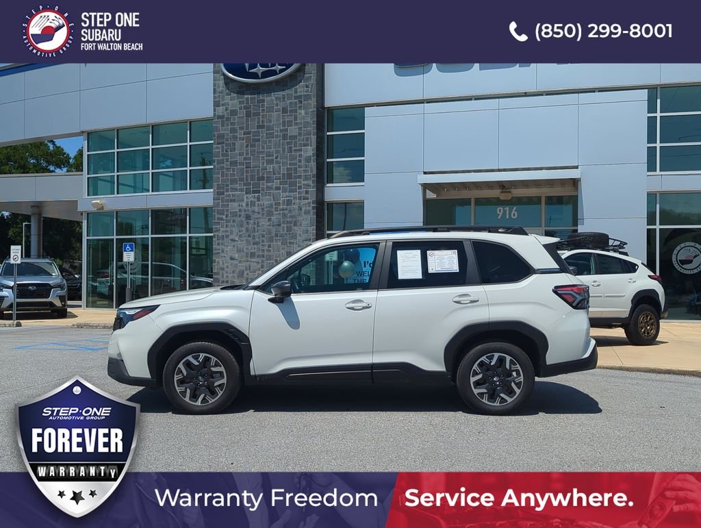 Used 2025 White Subaru Premium image 4