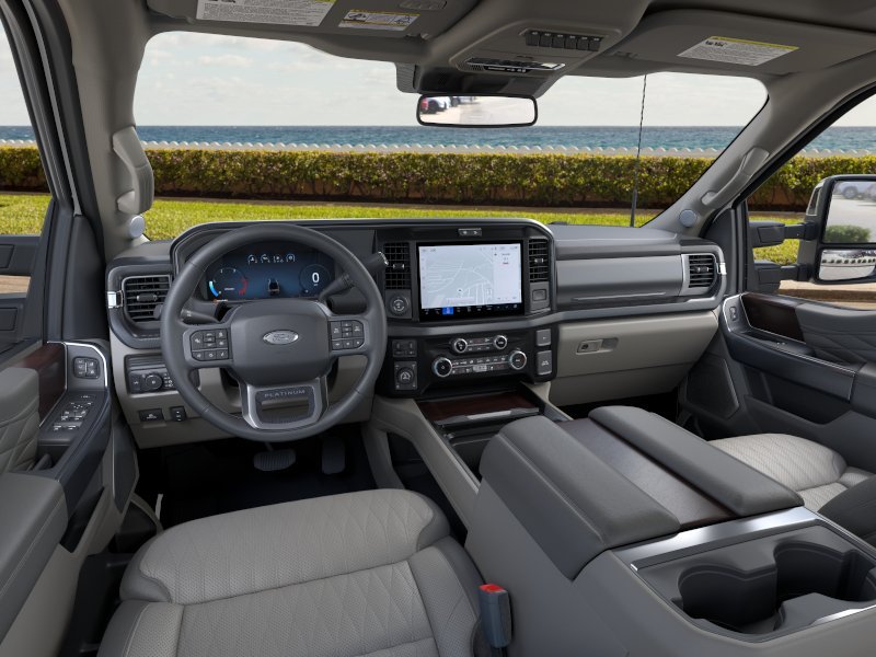 New 2026 Star White Metallic Tri-Coat Ford F-250® Platinum® image 9
