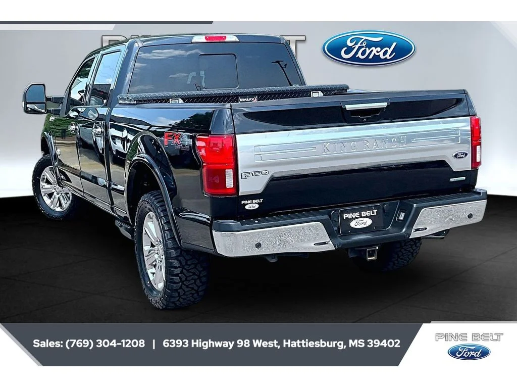 Used 2019 Agate Black Metallic Ford King Ranch image 2