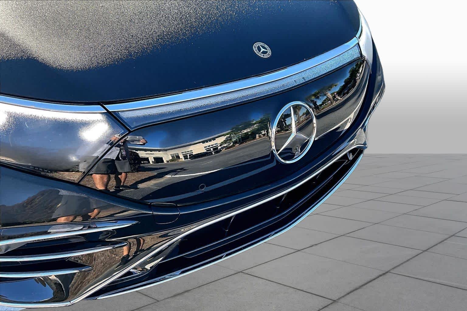 Certified Used 2023 Obsidian Black Metallic Mercedes-Benz EQS 450+ image 30