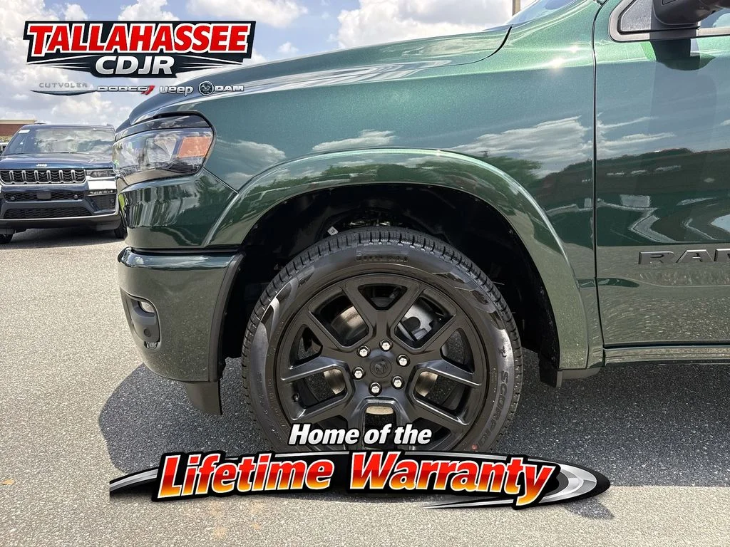 New 2026 Serrano-Green Metallic Exterior Paint RAM Laramie image 11