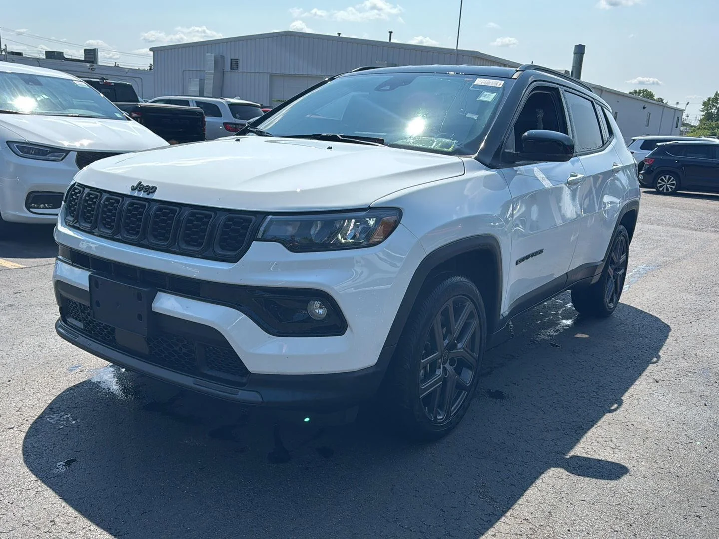 Used 2026 Bright White Clearcoat Jeep Limited image 9