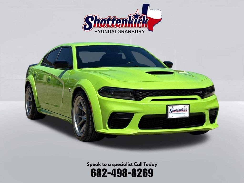 Used 2023 Green Dodge R/T Scat Pack Widebody image 3