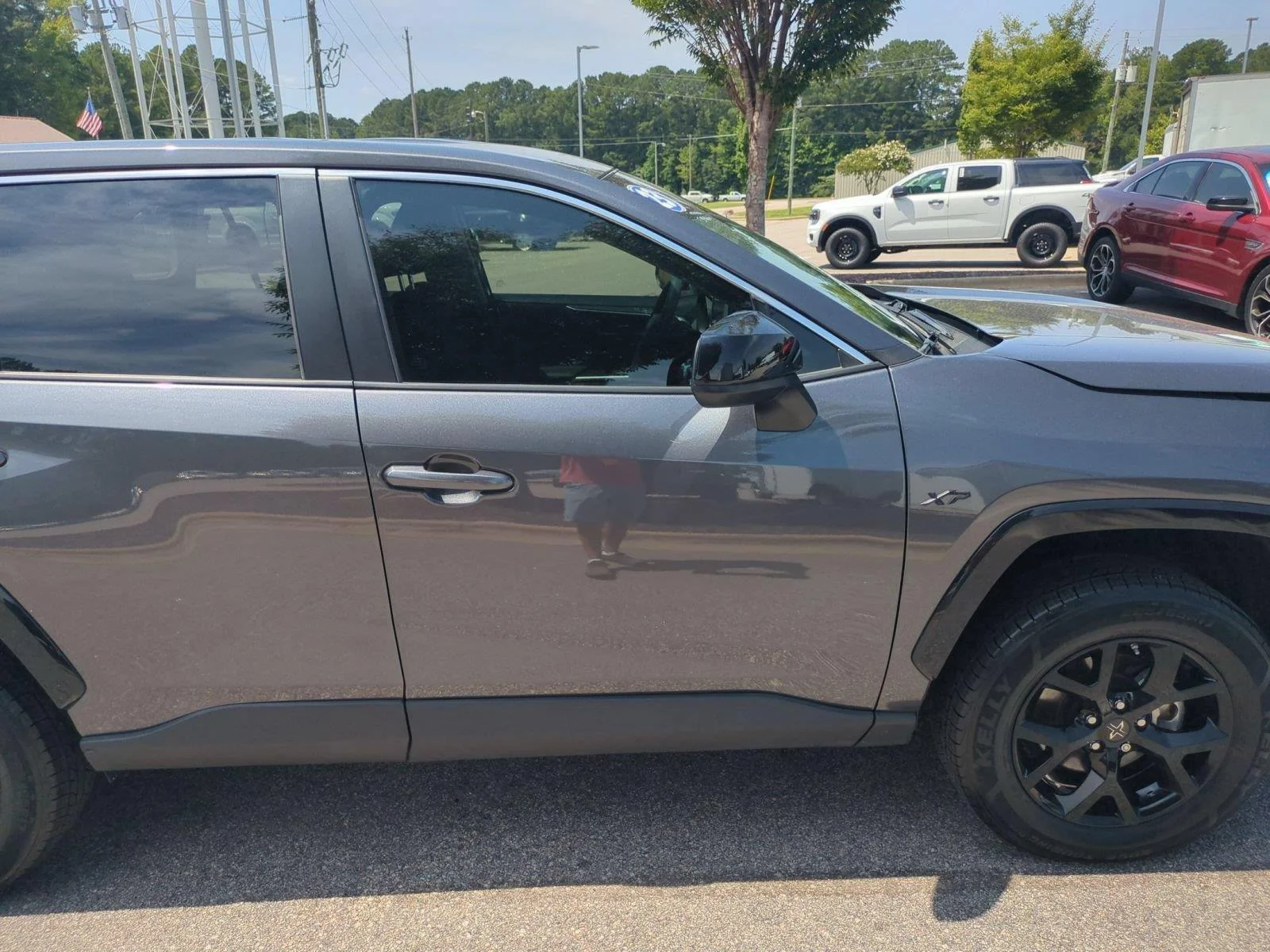 Used 2023 Magnetic Gray Metallic Toyota LE image 35