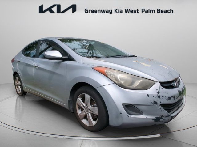 Used 2013 Hyundai Elantra GLS with VIN KMHDH4AE4DU931123 for sale in West Palm Beach, FL