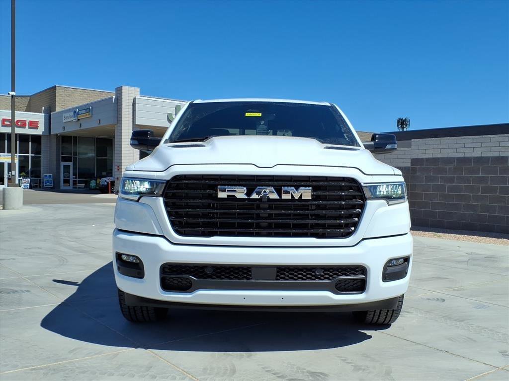 New 2026 Bright White Clear-Coat Exterior Paint RAM Laramie image 2
