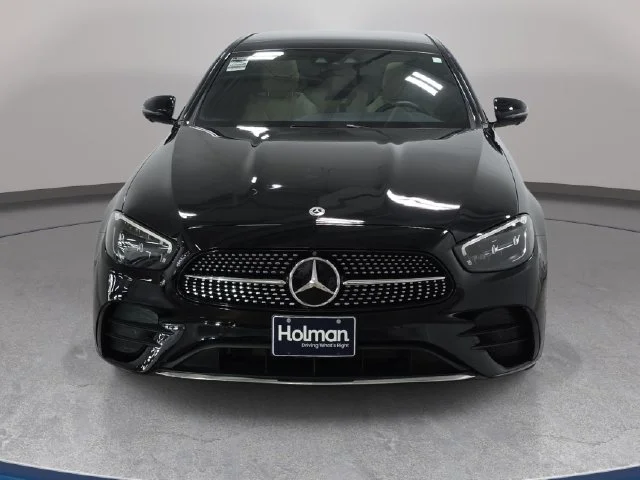 Certified Used 2023 Black Mercedes-Benz E 350 image 3