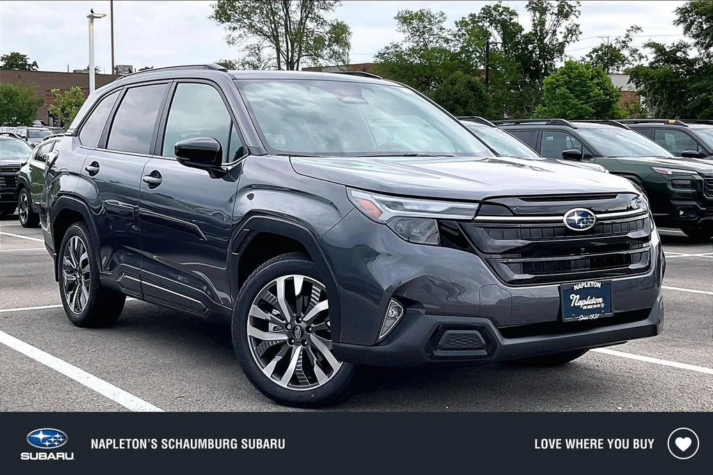New 2026 MAGNETITE GRAY METALLIC Subaru Touring image 1