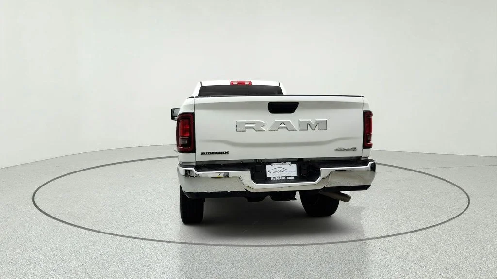 Used 2025 Bright White Clearcoat Ram Big Horn Crew Cab 4x4 6