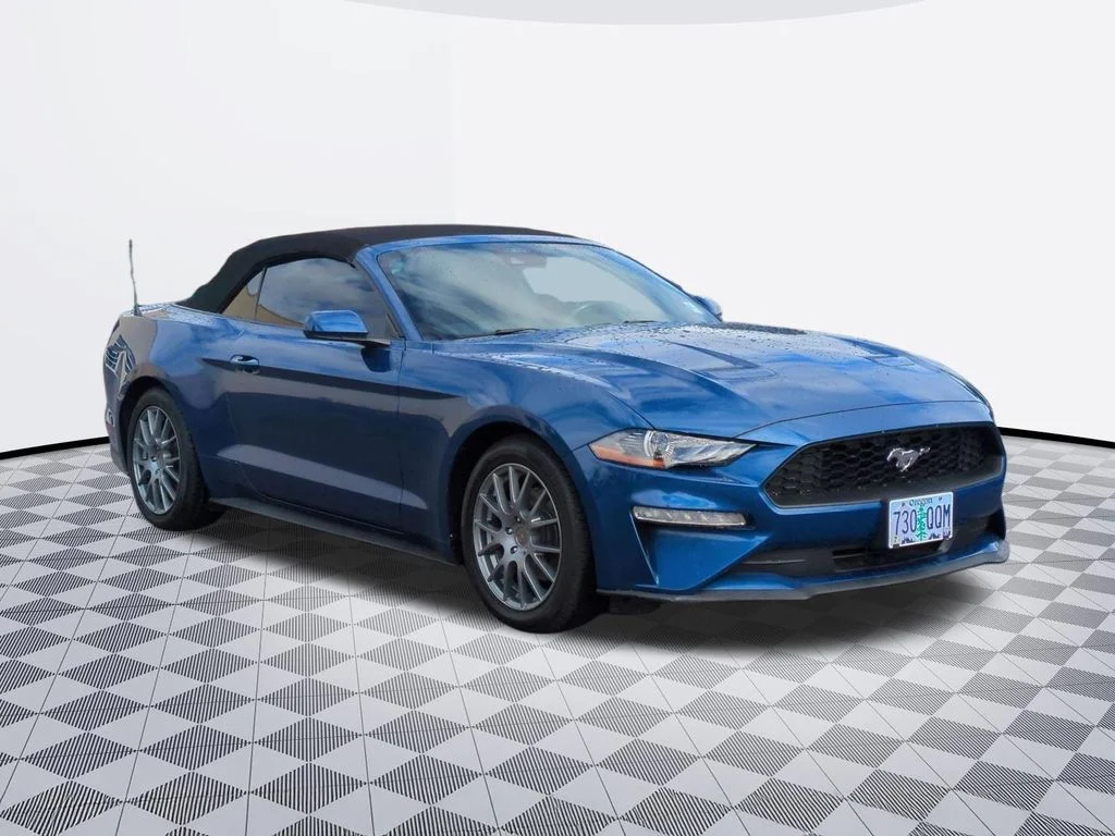 Used 2022 Blue Metallic Ford EcoBoost Premium image 8