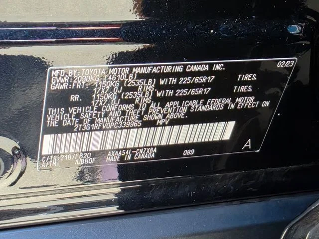Used 2023 Black Toyota LE image 32