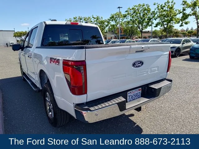 Used 2025 Oxford White Ford XLT image 4