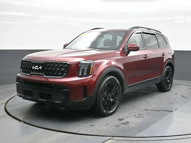 Used 2024 Red Kia EX X-Line image 1