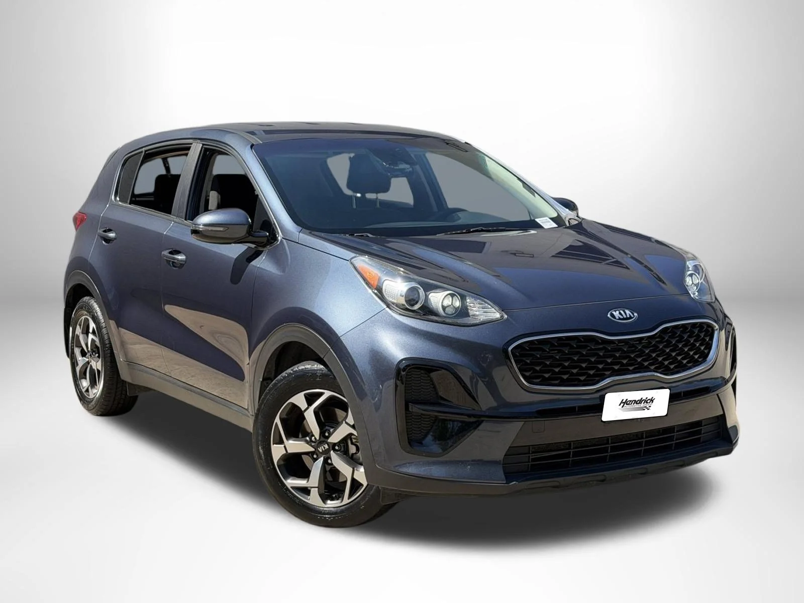 Used 2020 Pacific Blue Kia LX image 1