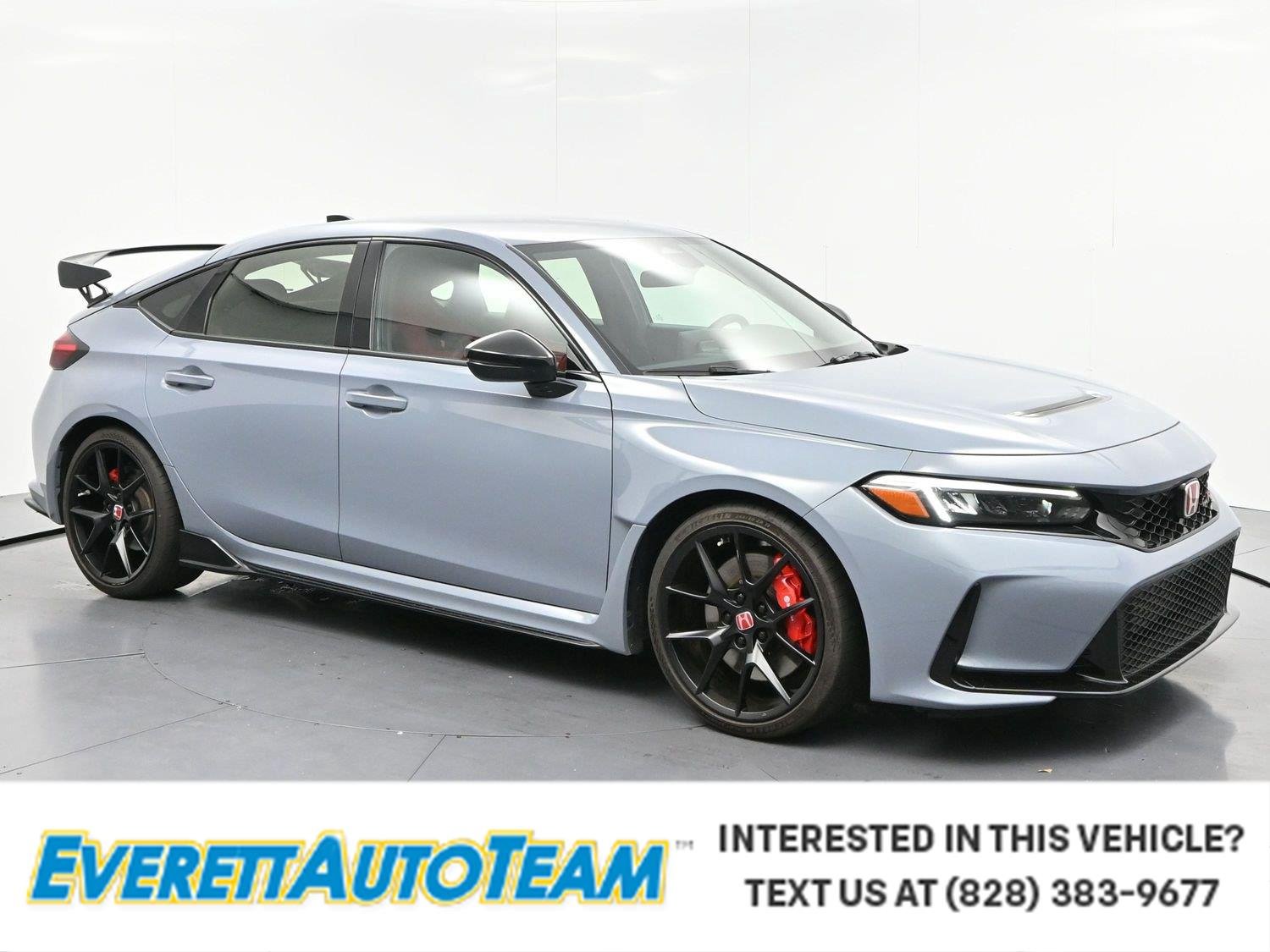 Sonic Gray Pearl 2024 Honda Civic Type R Hatchback Front-Wheel Drive