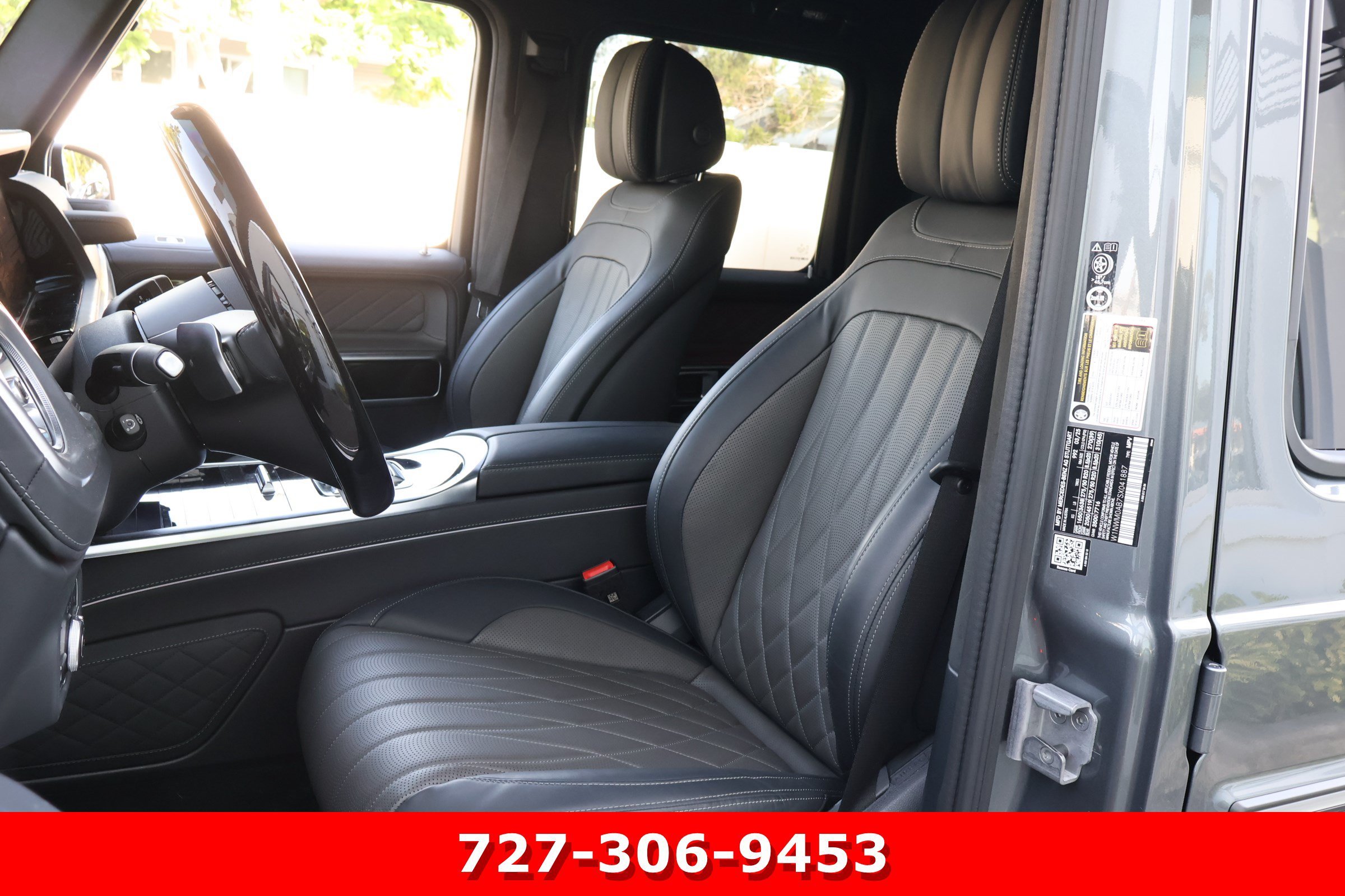 Certified 2025 Mercedes-Benz G-Class G580 with VIN W1NWM0AB7SX041887 for sale in Clearwater, FL