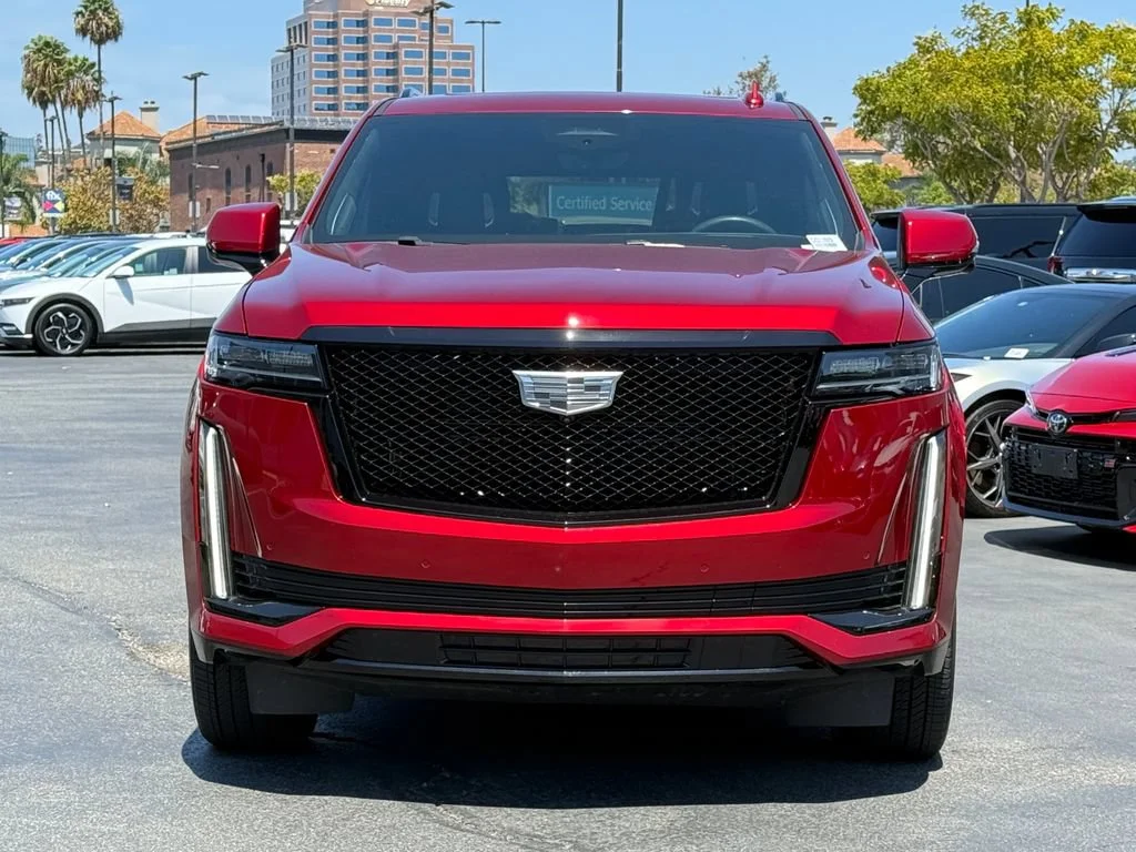 Used 2024 Radiant Red Tintcoat Cadillac Sport Platinum image 4