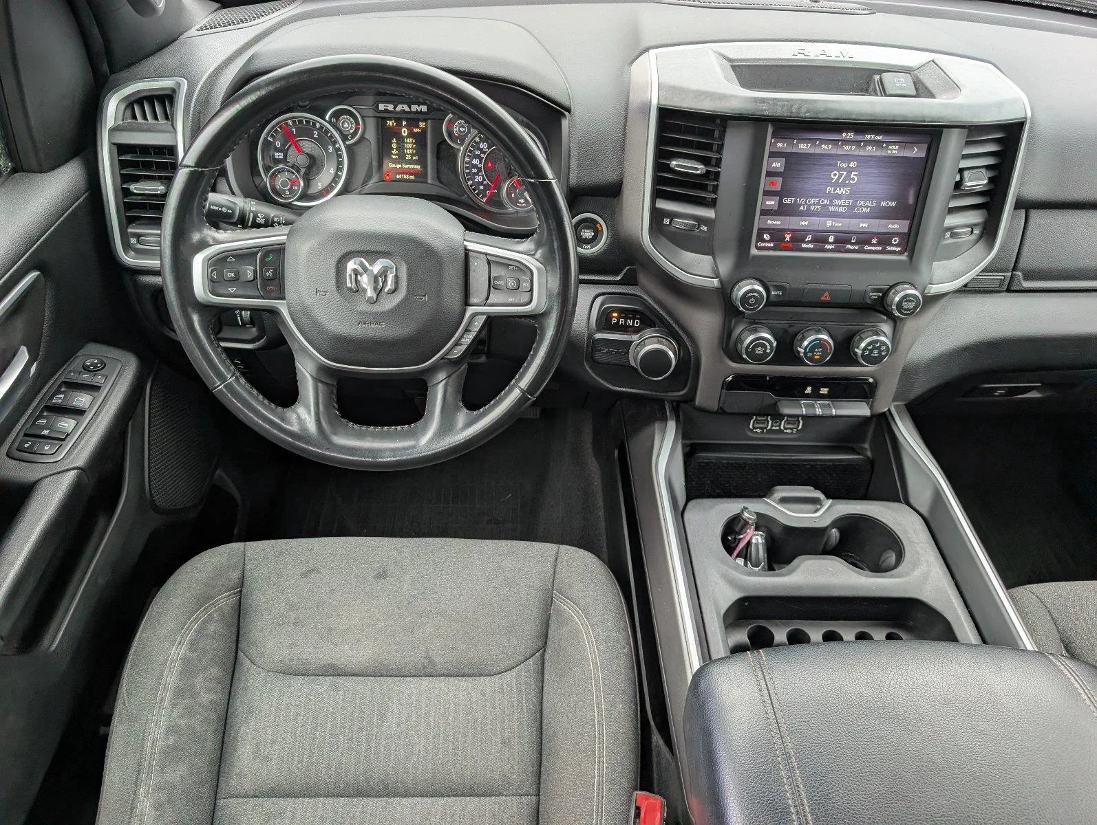 Used 2020 Patriot Blue Pearlcoat Ram Big Horn image 31