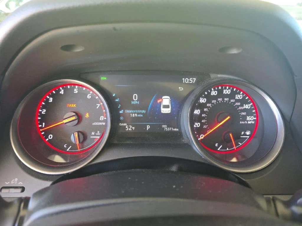 Used 2023 Blue Toyota XSE image 3