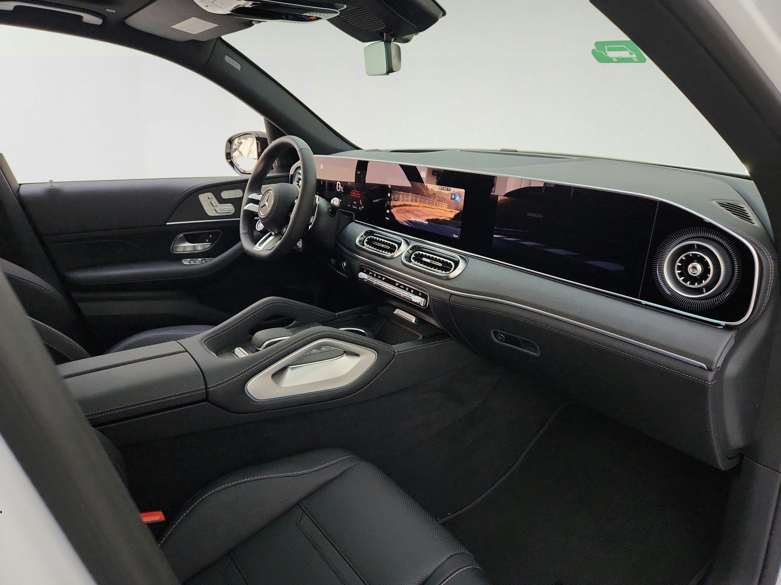 New 2027 MANUFAKTUR Moonlight White Metallic Mercedes-Benz AMG® GLE 53e 4MATIC+ SUV image 56