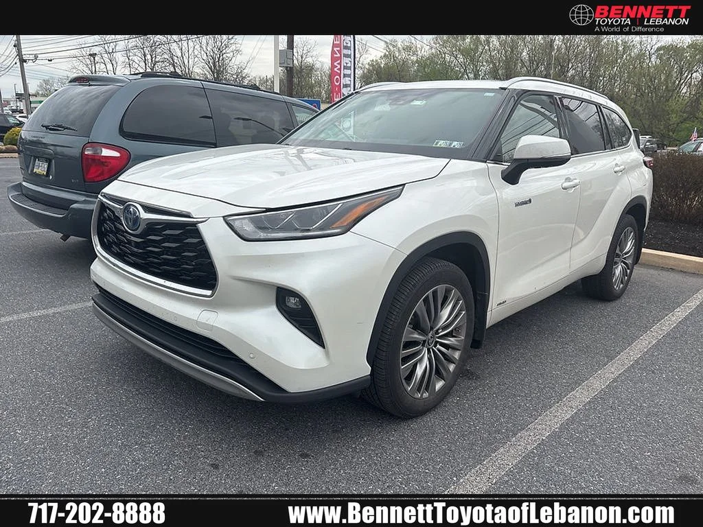 2021 Toyota Highlander Platinum Hybrid 4x4's photo