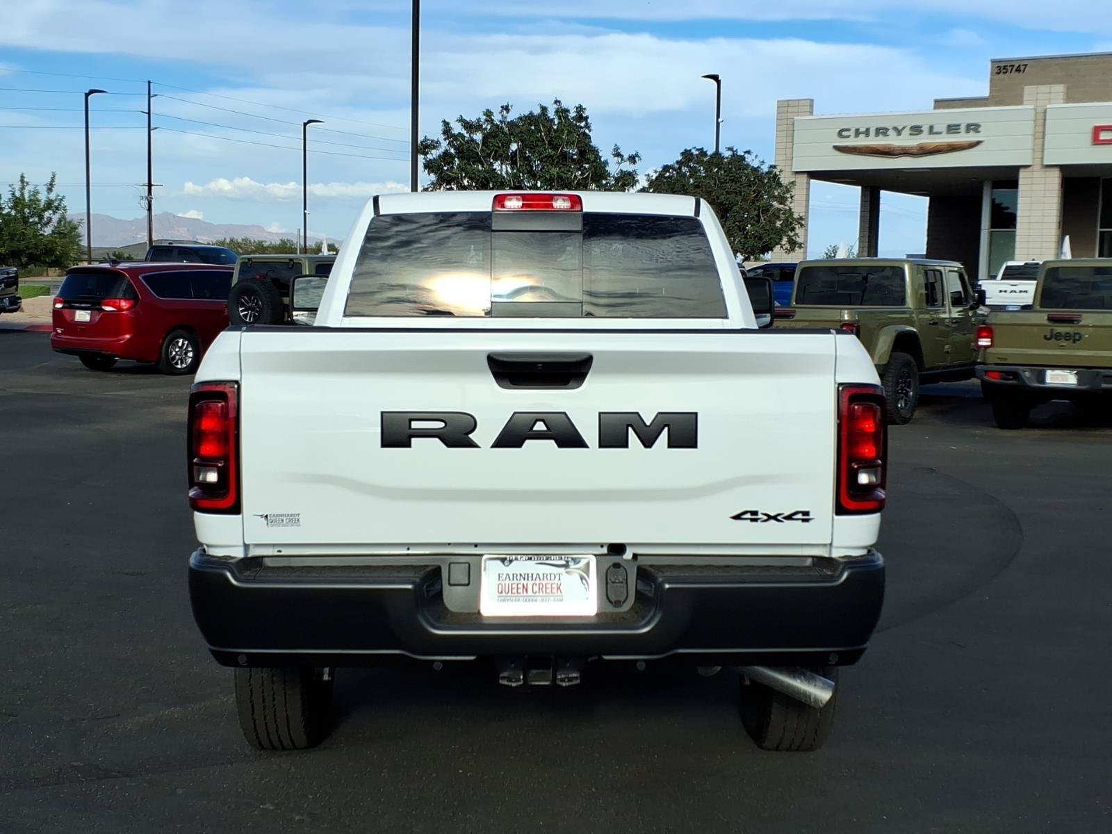 New 2027 Bright White Clear-Coat Exterior Paint RAM Tradesman image 5