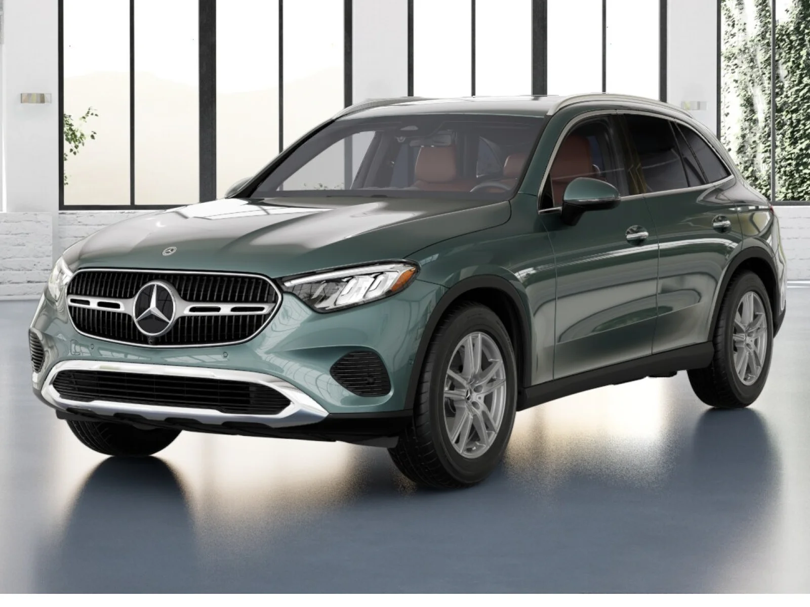 New 2026 VERDE SILVER Mercedes-Benz GLC 300 image 1