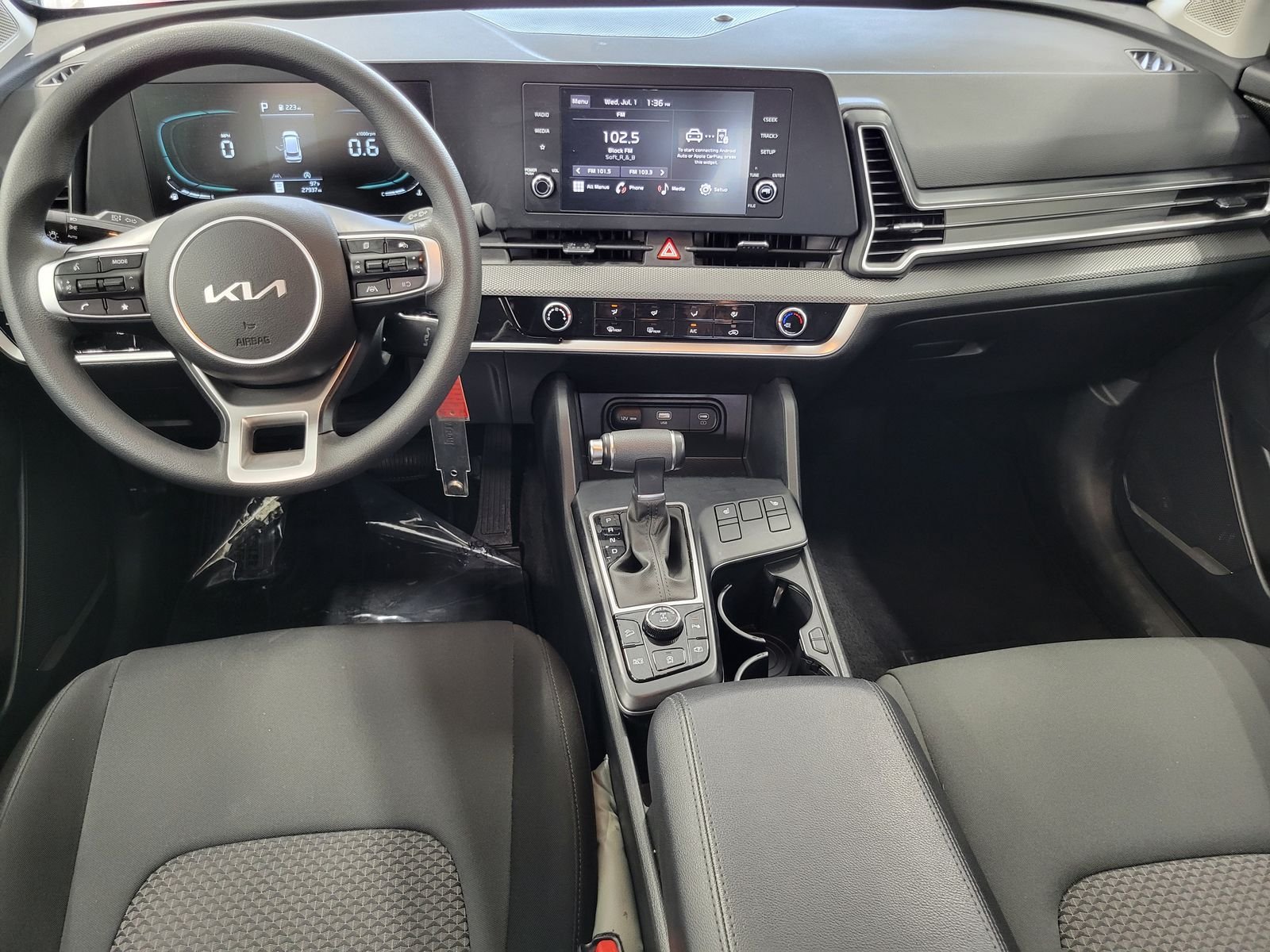 Certified Used 2023 White Kia LX image 28