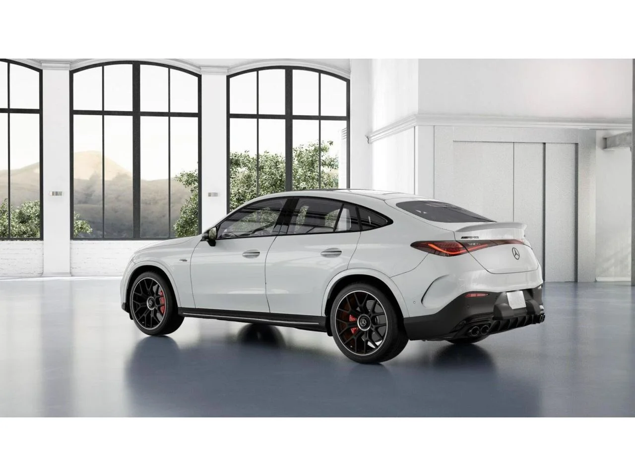 New 2027 MANUFAKTUR Moonlight White Metallic Mercedes-Benz AMG® GLC 53 4MATIC+ Coupe image 30
