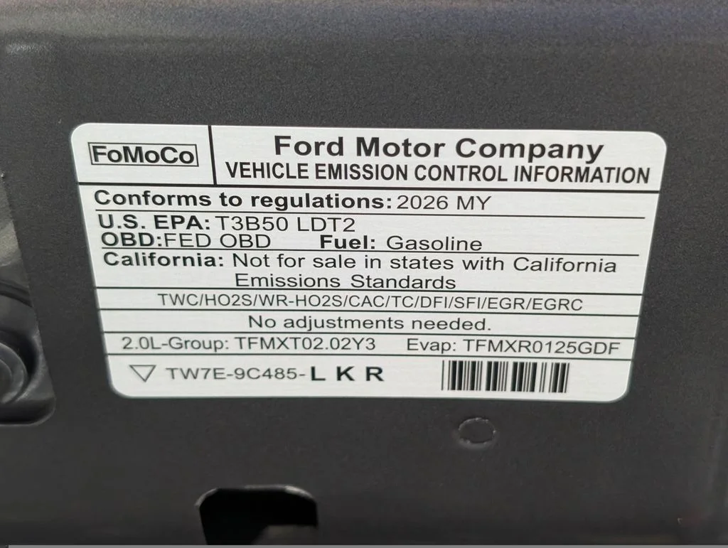 New 2026 Carbonized Gray Metallic Ford Badlands® image 24