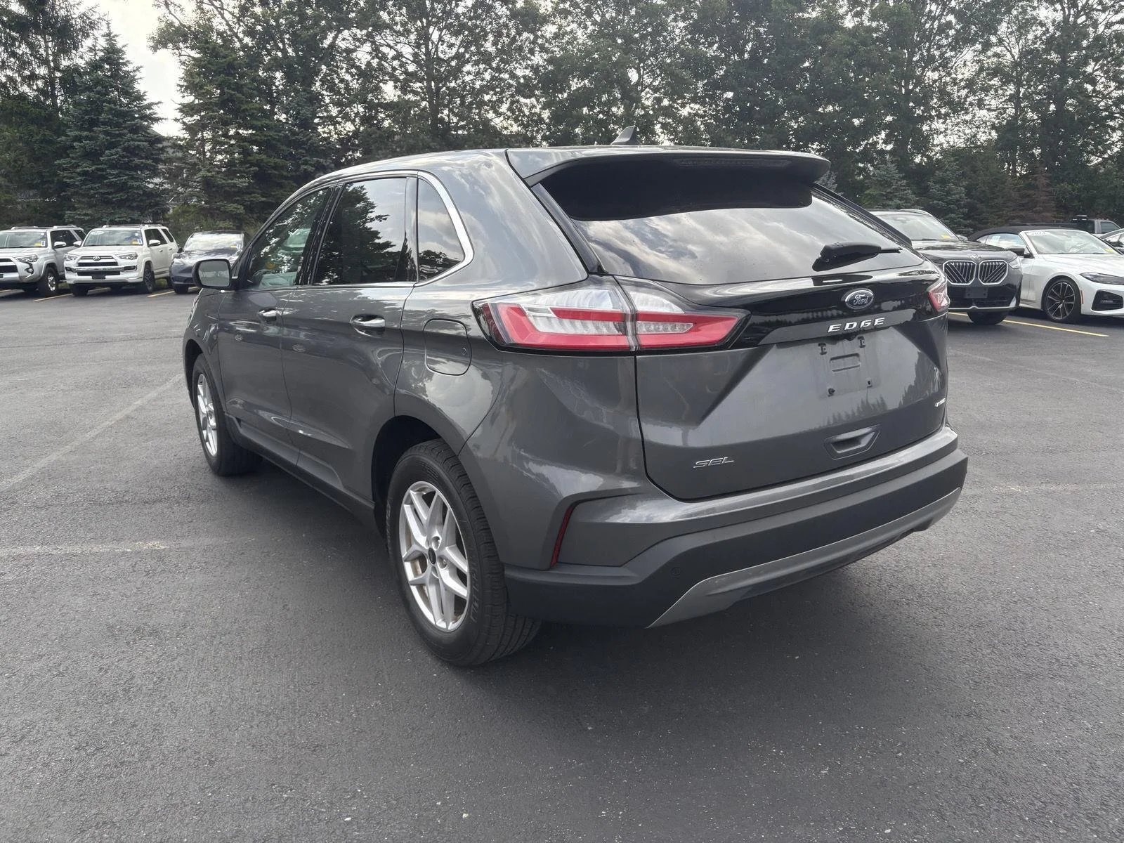 Used 2023 Carbonized Gray Ford SEL image 8