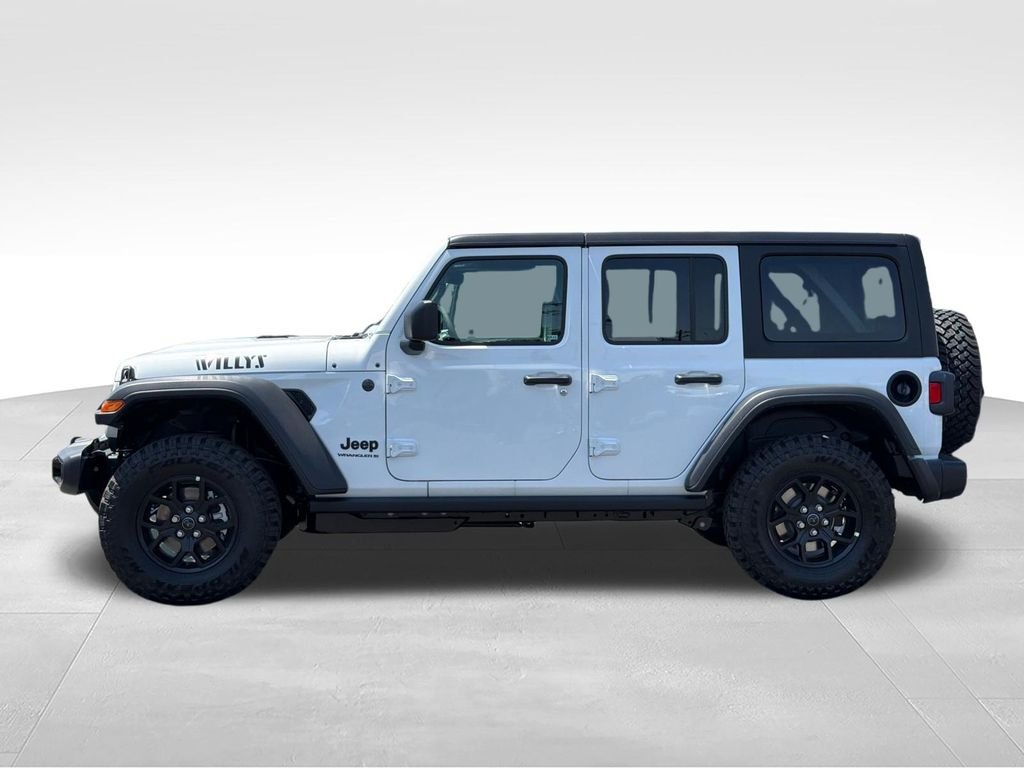 New 2026 Bright White Clear-Coat Exterior Paint Jeep Willys image 2