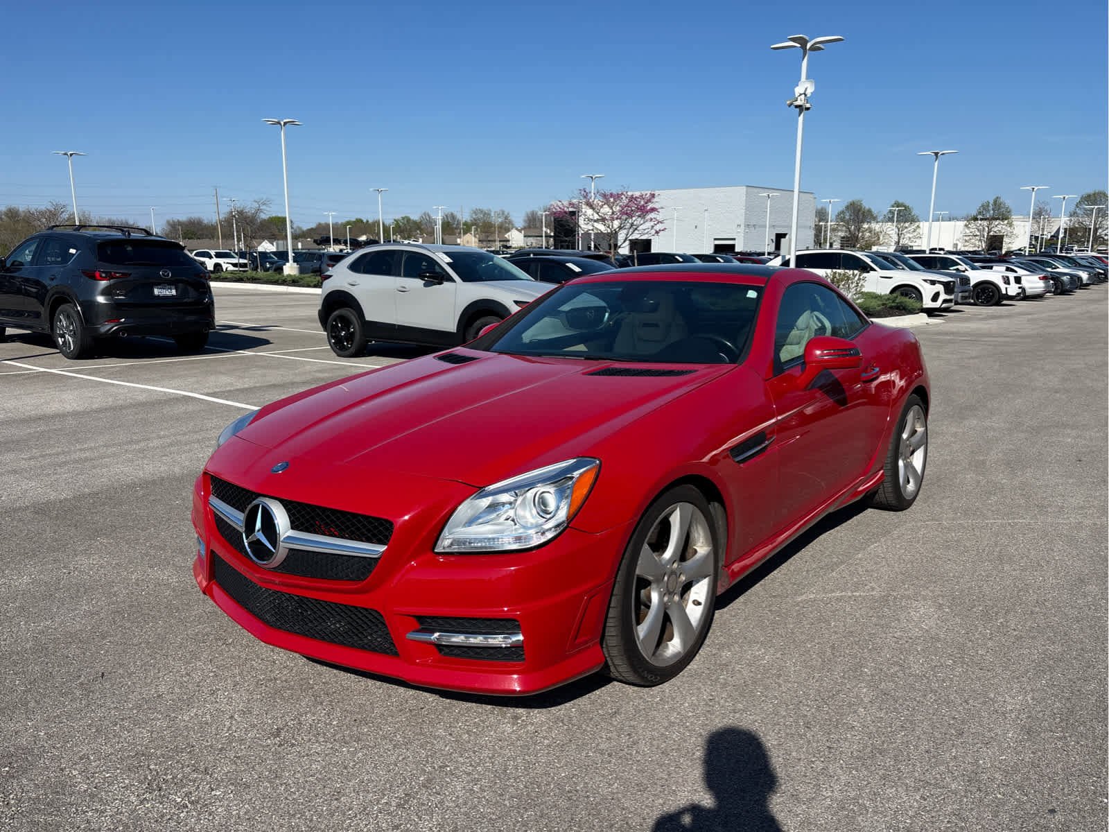 Used 2016 Mercedes-Benz SLK-Class SLK350 with VIN WDDPK5HA6GF115458 for sale in Kansas City