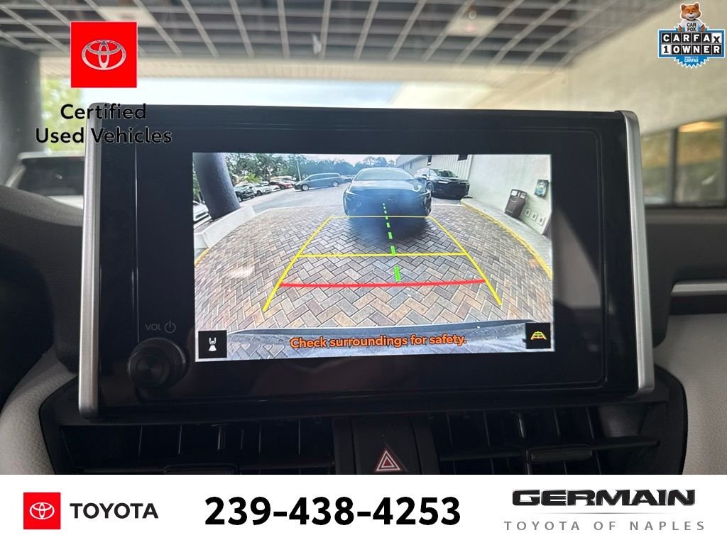 Certified Used 2025 Blue Toyota XLE image 18