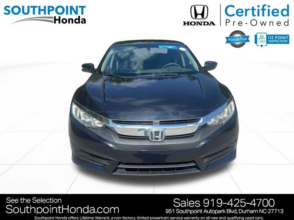 Certified Used 2017 Polished Metal Metallic Honda EX image 2