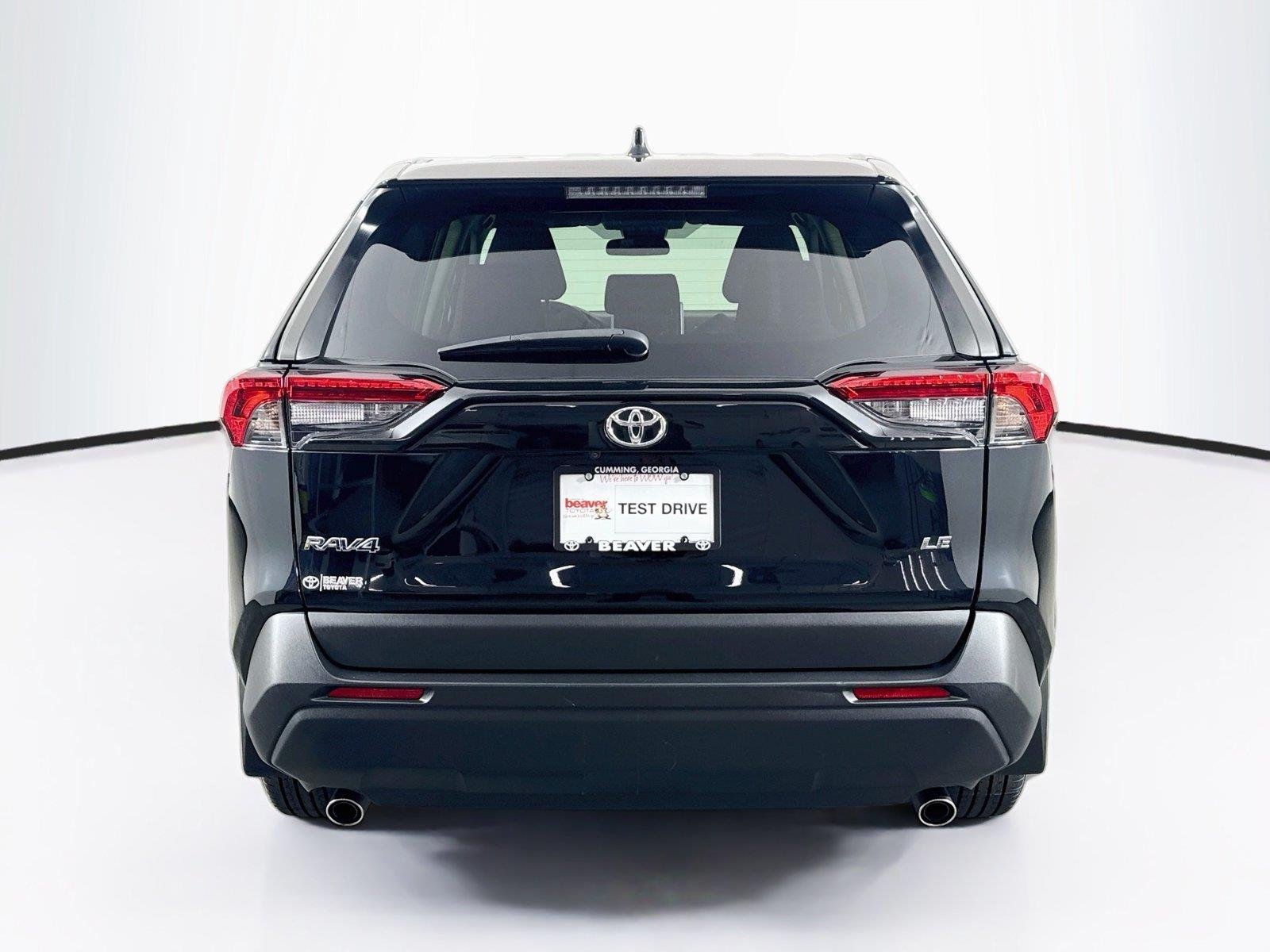 Certified Used 2024 Midnight Black Metallic Toyota LE image 10