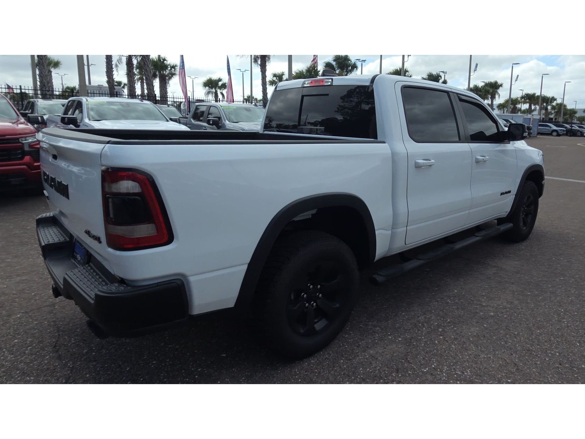 Used 2021 White Ram Rebel image 8