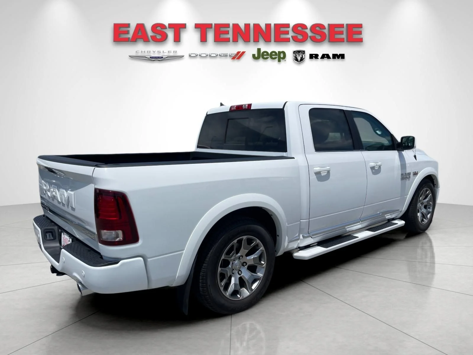 Used 2018 White Ram Laramie Longhorn image 3