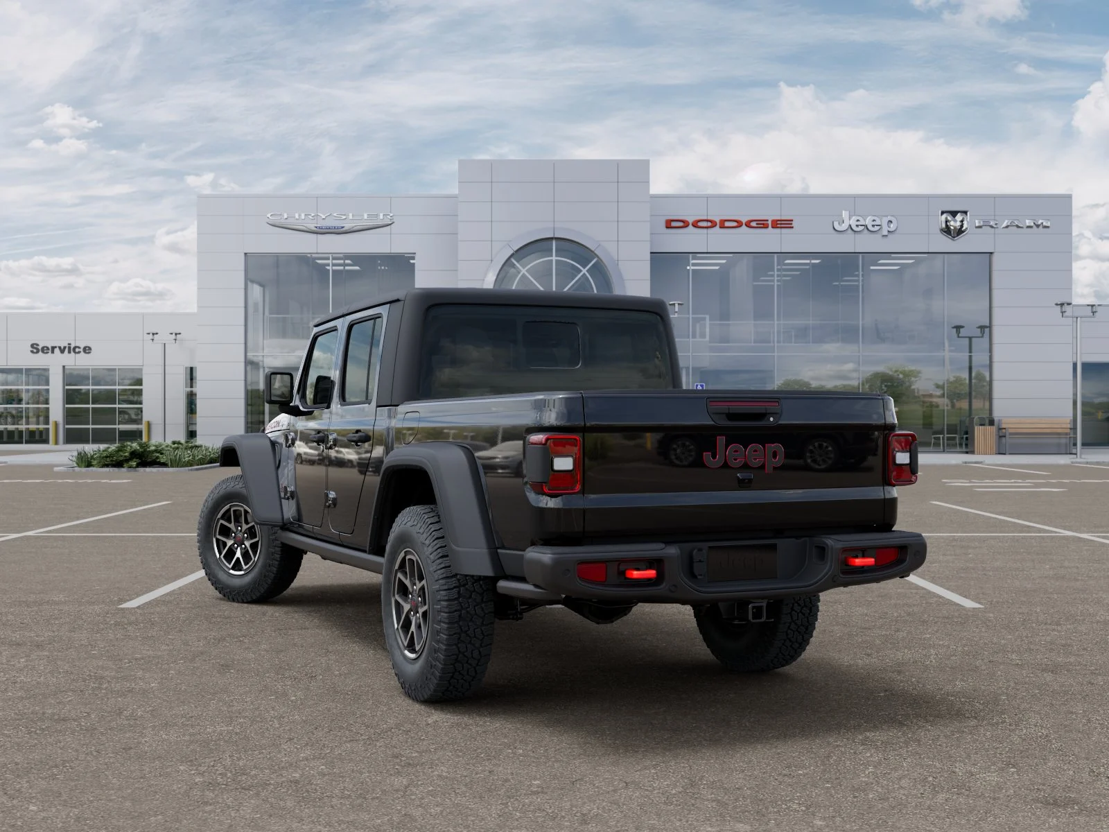 New 2026 Black Clear-Coat Exterior Paint Jeep Rubicon image 33
