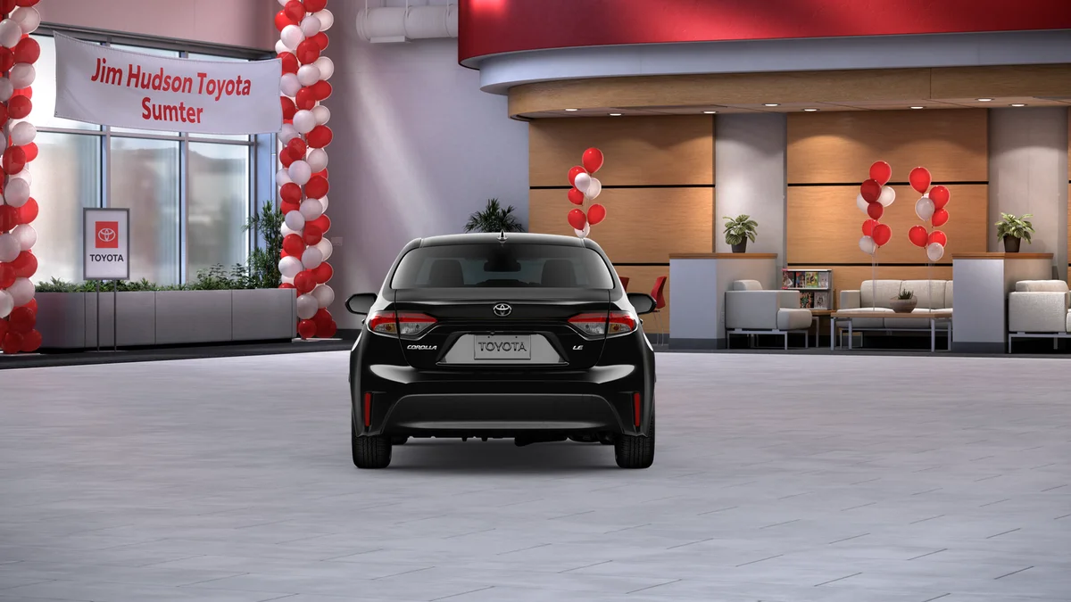 New 2026 Midnight Black Metallic Toyota LE image 30