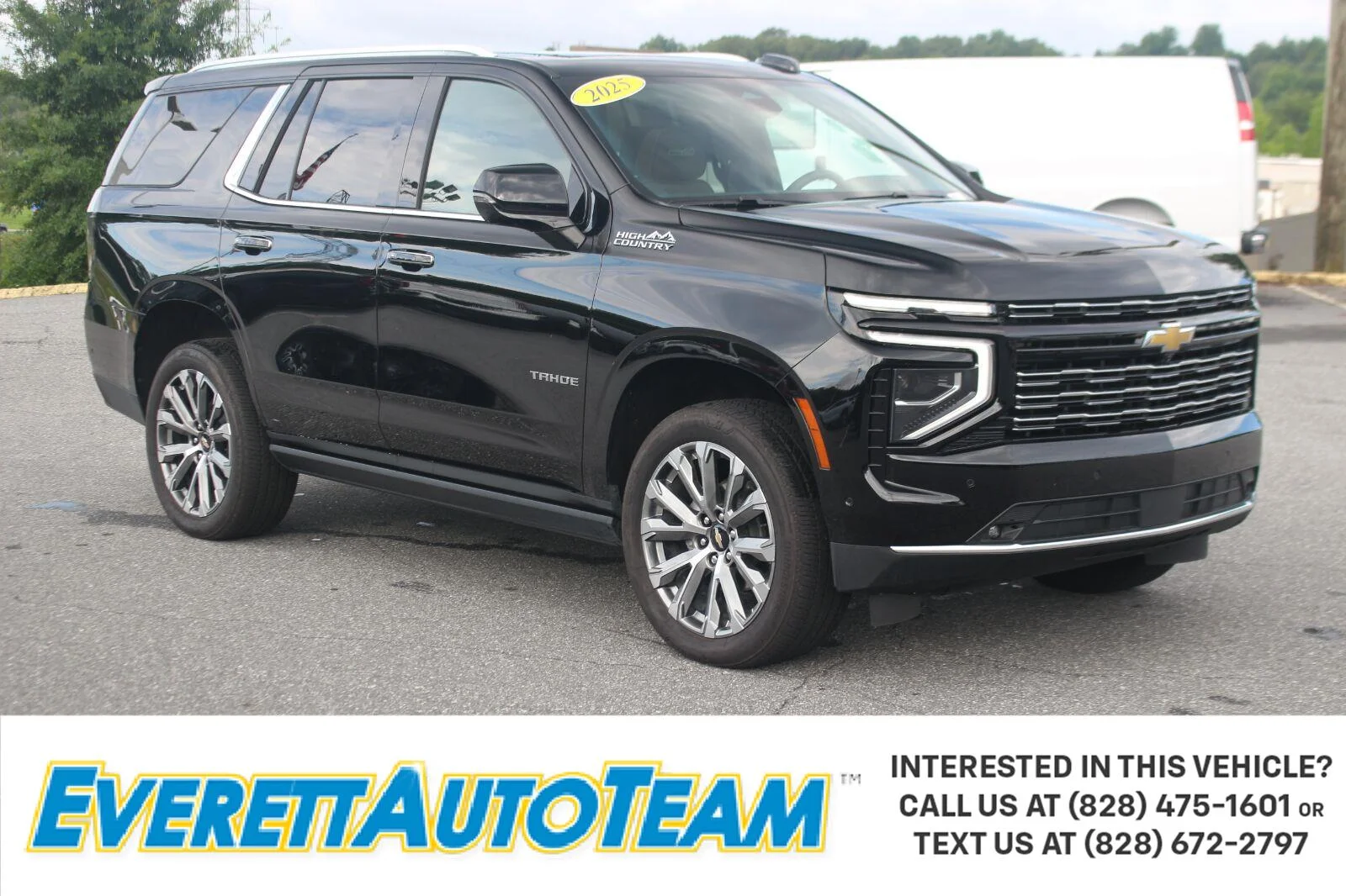 Used 2025 Black Chevrolet High Country image 1