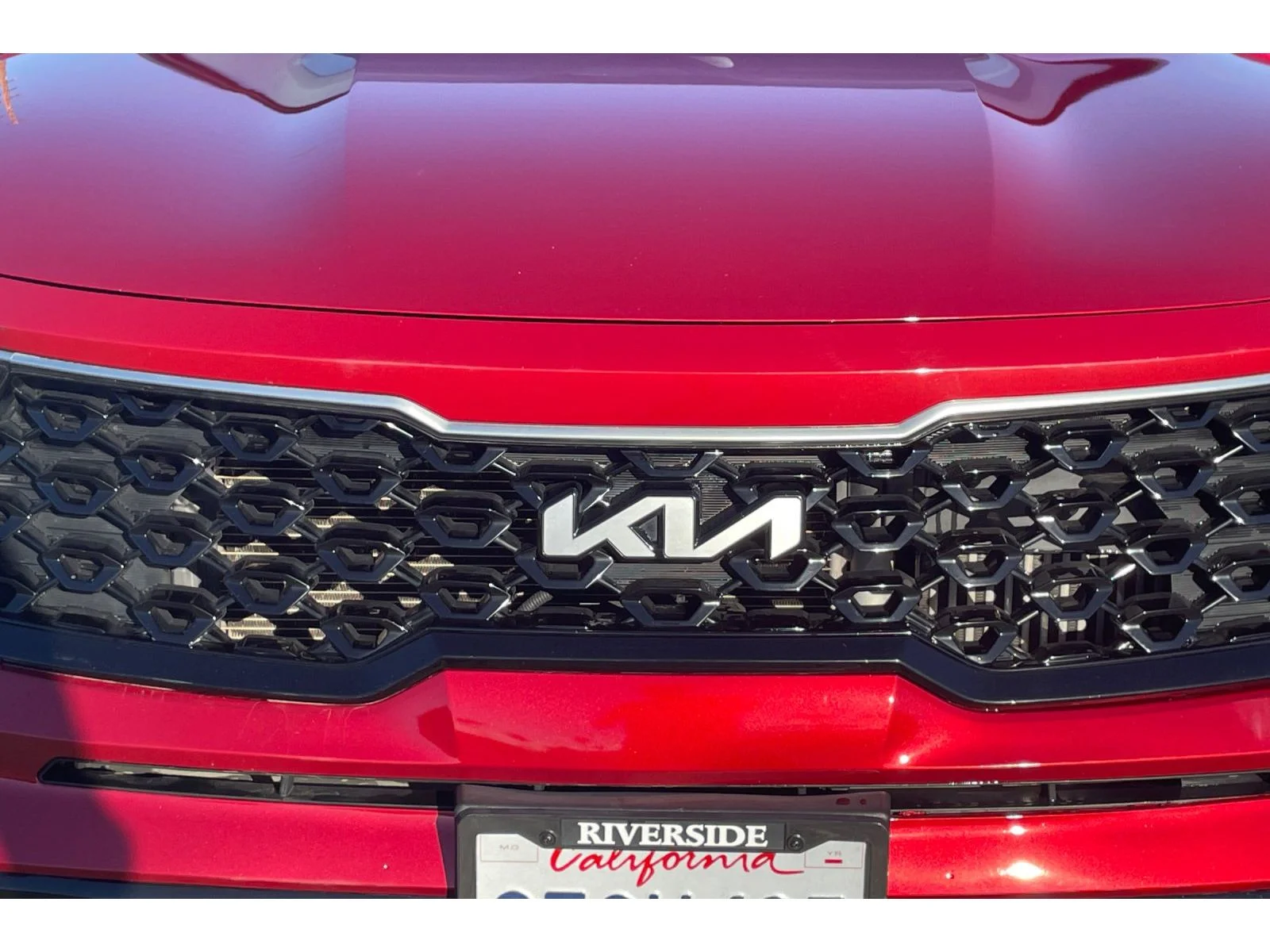 Used 2023 Runway Red Kia EX image 9