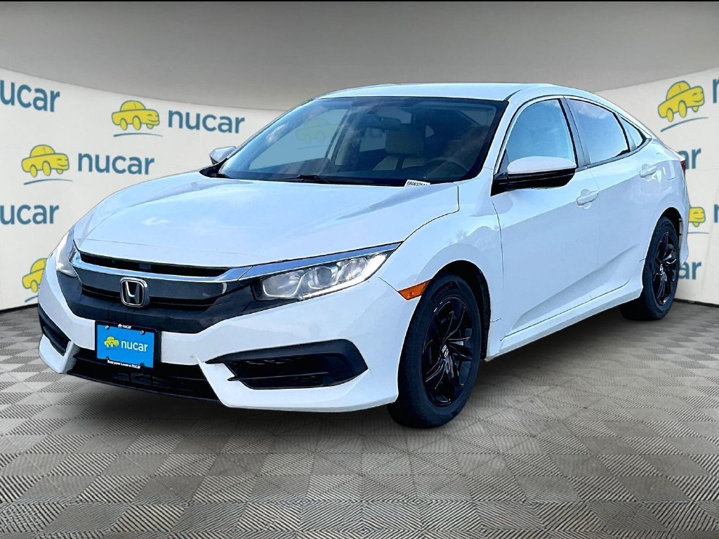 Used 2016 White Orchid Pearl Honda LX image 3
