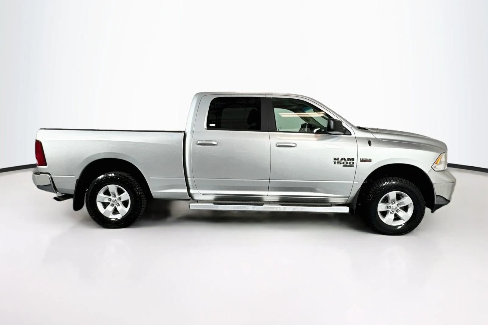 Used 2019 Bright Silver Metallic Clearcoat Ram SLT image 4