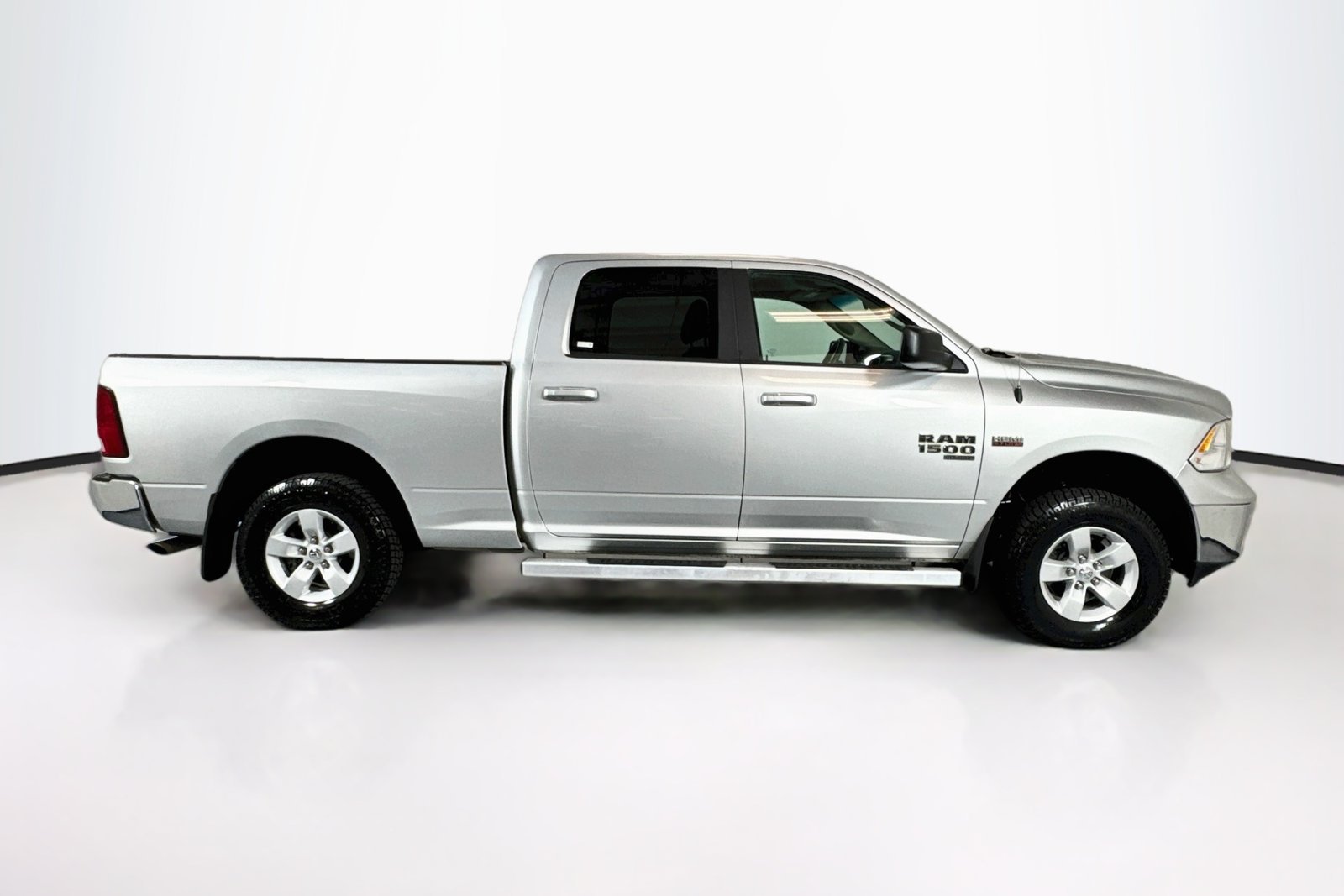 Used 2019 Bright Silver Metallic Clearcoat Ram SLT image 4