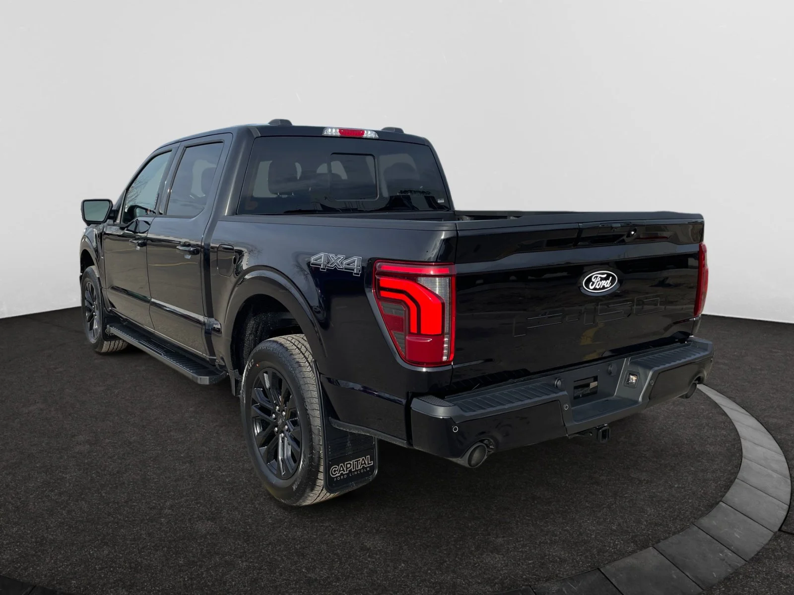 New 2026 Agate Black Metallic Ford Lariat image 3
