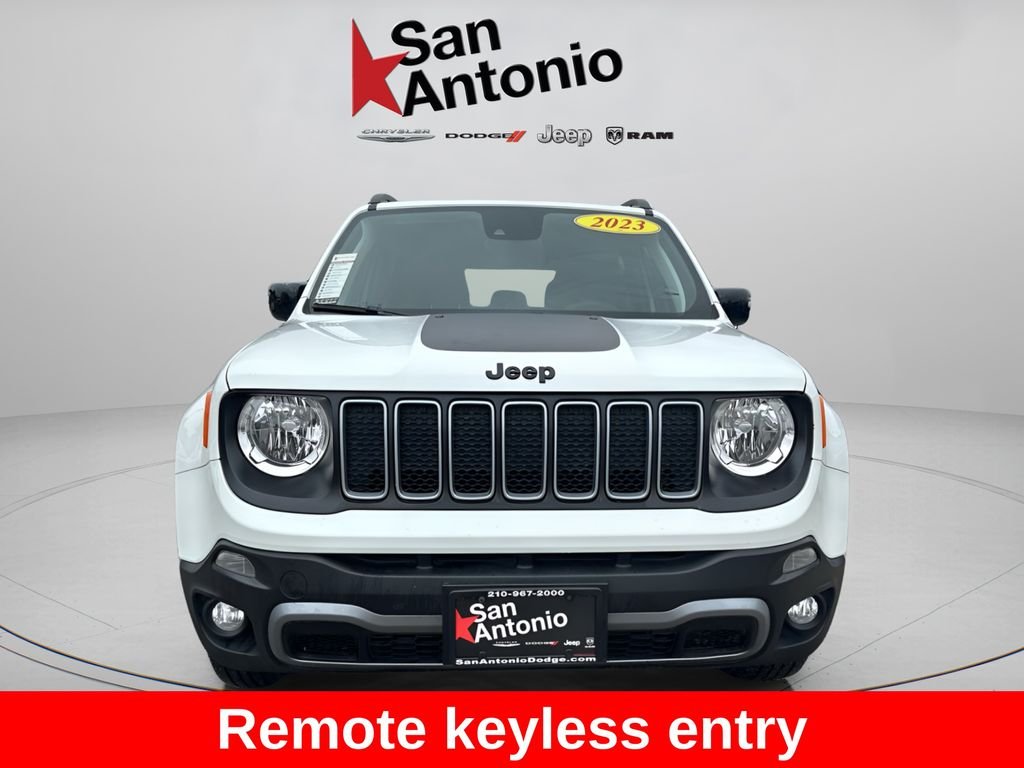 Certified Used 2023 White Jeep Altitude image 5