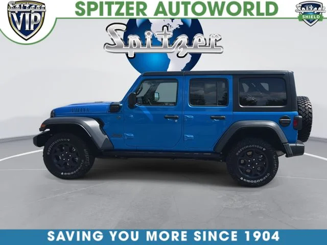 Used 2023 Blue Jeep Willys 4xe image 6