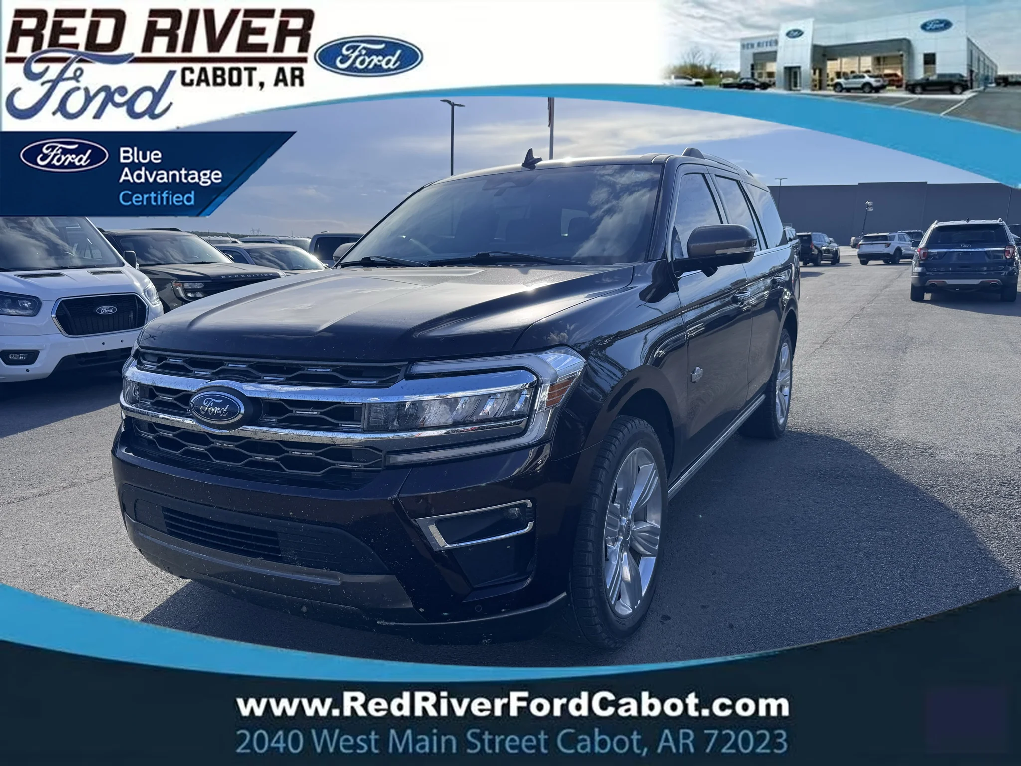 Certified Used 2024 Jewel Red Metallic Ford King Ranch image 1
