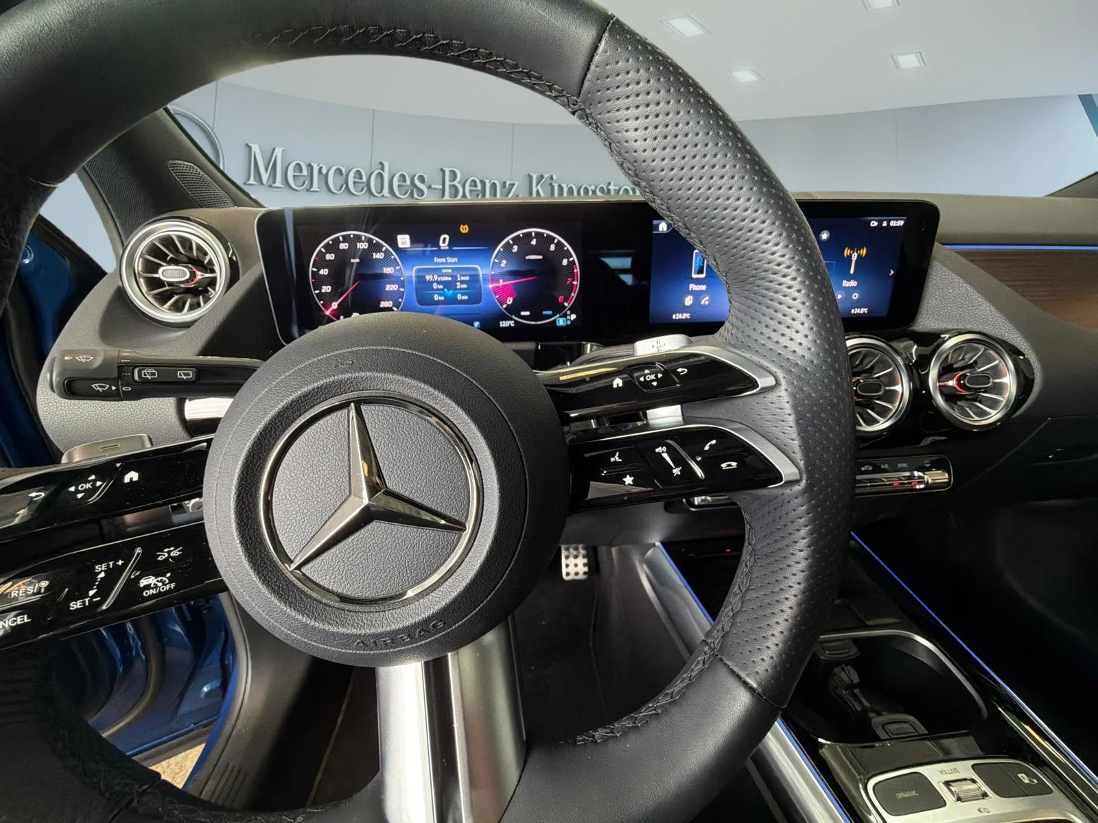 Certified Used 2025 Blue Mercedes-Benz 250 4matic Suv image 14